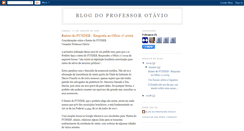 Desktop Screenshot of professorotavio.blogspot.com