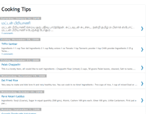 Tablet Screenshot of mycookingtips.blogspot.com