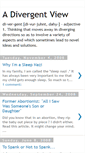 Mobile Screenshot of divergentview.blogspot.com