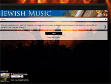 Tablet Screenshot of jewishmusicarchive.blogspot.com