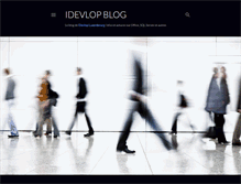 Tablet Screenshot of idevlop.blogspot.com