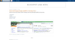 Desktop Screenshot of bing-like-blogger.blogspot.com