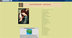 Desktop Screenshot of antigonos.blogspot.com