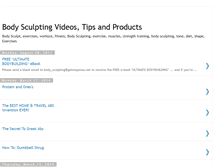 Tablet Screenshot of bodysculptingvideos.blogspot.com