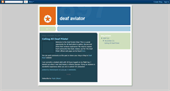 Desktop Screenshot of deafaviator.blogspot.com