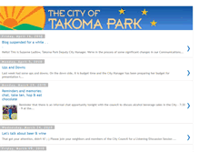 Tablet Screenshot of cityoftakomapark.blogspot.com