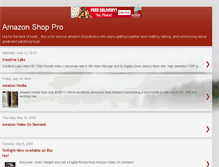 Tablet Screenshot of amazon-shop-pro.blogspot.com