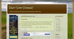 Desktop Screenshot of dontstopdigging.blogspot.com