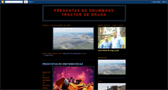 Desktop Screenshot of preguntasdedrummond.blogspot.com