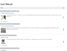 Tablet Screenshot of lucimarcal.blogspot.com