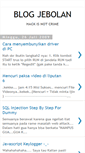 Mobile Screenshot of blogjebolan.blogspot.com
