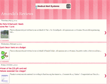 Tablet Screenshot of amandaskitchenreviews.blogspot.com