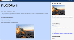 Desktop Screenshot of filosofia2sanjuan.blogspot.com