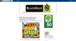 Desktop Screenshot of blackgoldbiofuels.blogspot.com