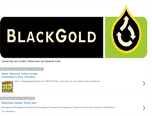 Tablet Screenshot of blackgoldbiofuels.blogspot.com