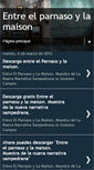 Mobile Screenshot of el-parnaso-y-la-maison-hn.blogspot.com