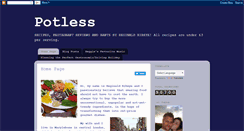Desktop Screenshot of potlesswowyourfriendsrecipes.blogspot.com