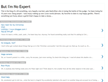 Tablet Screenshot of butimnoexpert.blogspot.com
