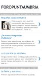 Mobile Screenshot of foropuntaumbria.blogspot.com