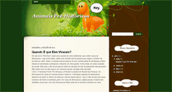 Desktop Screenshot of animaisprehistoricos5f.blogspot.com