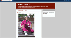 Desktop Screenshot of fitnesscoachtv.blogspot.com