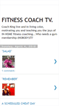 Mobile Screenshot of fitnesscoachtv.blogspot.com