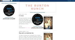 Desktop Screenshot of burtonbunchfamily.blogspot.com