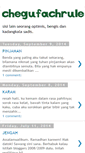 Mobile Screenshot of chegufachrule.blogspot.com