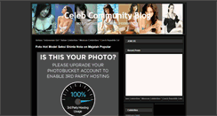 Desktop Screenshot of celeb-community.blogspot.com