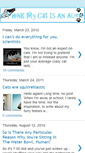 Mobile Screenshot of ithinkmycatisanalien.blogspot.com