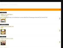 Tablet Screenshot of elegantgourmet.blogspot.com