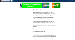 Desktop Screenshot of migrationwatch.blogspot.com