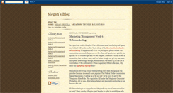 Desktop Screenshot of meganchochlablog.blogspot.com