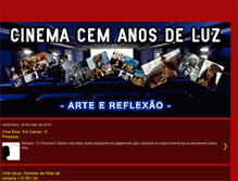 Tablet Screenshot of cinemacemanosluz.blogspot.com