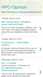 Mobile Screenshot of hpc-opinion.blogspot.com
