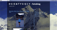 Desktop Screenshot of osiemtysiecy.blogspot.com
