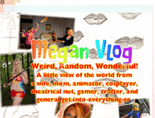 Tablet Screenshot of meganvlog.blogspot.com