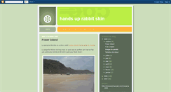 Desktop Screenshot of handsuprabbitskin.blogspot.com