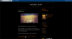 Desktop Screenshot of ancientdirt.blogspot.com