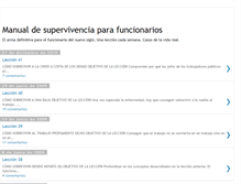 Tablet Screenshot of manualfuncionarios.blogspot.com