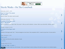 Tablet Screenshot of nicoleweeks.blogspot.com