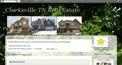 Desktop Screenshot of clarksvilletnhomesales.blogspot.com