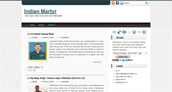 Desktop Screenshot of indian-martyr.blogspot.com