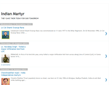 Tablet Screenshot of indian-martyr.blogspot.com