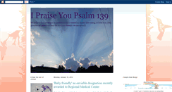 Desktop Screenshot of ipraiseyoupsalm139.blogspot.com