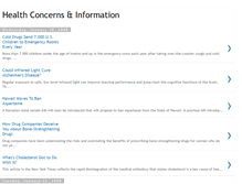 Tablet Screenshot of healthinformationconcerns.blogspot.com