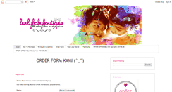 Desktop Screenshot of luvlybabyboutique.blogspot.com