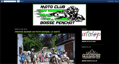 Desktop Screenshot of moto-club-boisse-penchot.blogspot.com