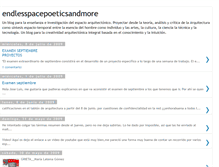 Tablet Screenshot of endlesspacepoeticsandmore.blogspot.com
