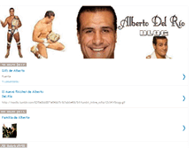 Tablet Screenshot of alberto-del-rio.blogspot.com